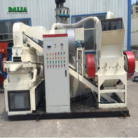 Small Copper Wire Recycling Machine Scrap Wire Shredder 99.9% Recovery Rate