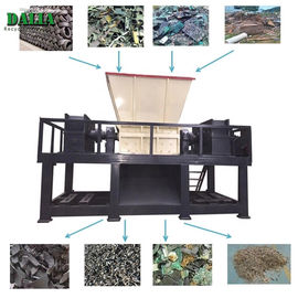 Single Shaft Plastic Shredder Machine / Chipper Machine For PET Bottle Rubber Tire